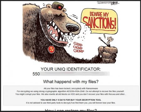 باج افزار Sanctions